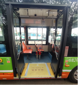 รถบัสโดยสารไฟฟ้า20ที่นั่งขนาด6ม. EV ระบบขนส่งสาธารณะอัตโนมัติ - Product Image 6