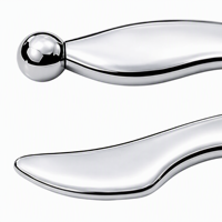 Aplicador de Crema para Ojos KINWONG, Varita Metálica Masajeadora Gua Sha para Ojos, Reduce la Hinchazón, Líneas Finas y Ojeras, Venta al Por Mayor OEM