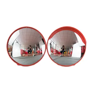 Outdoor Road Convex Traffic Mirror for Driving Safety with Adjustable Fixing Brackets