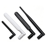 Antenne connecteur Wi-Fi bibande à faible perte avec interface de communication bibande 2,4 GHz 5 GHz 5,8 GHz et antenne colombe en caoutchouc