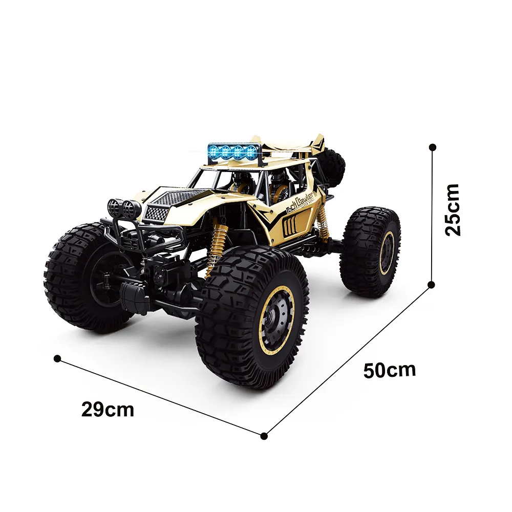 wholesale Alloy remote control rc heavy load truck 4x4 wall climbing car climbing metal rock crawler toy car rc car 1:8