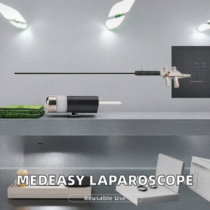 Instrumentos Laparoscópicos de Uso Médico, Tubo de Irrigación y Succión Tipo Prensa con Punta de Bola Manual de 5 mm, Certificado CE por SurgiRight - Product Image 2