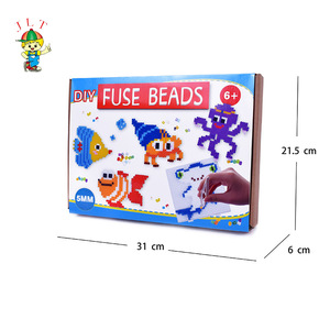 Hot Sale Children Educational Toy Diy 5mm Atrial Hama <b>Beads</b> Multi Color Princess Hama <b>Beads</b> with Color Box - Product Image 6