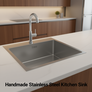 Fregadero de Cocina de Acero Inoxidable, de un Solo Tazón, para Instalar Bajo Encimera, Superficie Pulida, Diseño Contemporáneo - Product Image 2