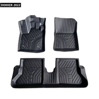 Tapis de voiture 3D en TPE, vente en gros d'usine, toutes saisons, durable, facile à nettoyer, résistant à l'usure, tapis de sol de voiture en TPE pour DOKKER 2022