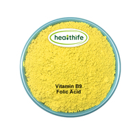 Supplément Healthife 99% Poudre de vitamine B9 Poudre d'acide folique