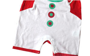 Conjuntos de Ropa Navideña para Niños, Mono de Muñeco de Nieve Unisex para Bebés, Venta al por Mayor - Product Image 5