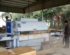 Aserradero Completo para Madera de Palets y Vara, Sierra Multiláminas MJ-F7-350/400/450-120-5D - Product Image 3