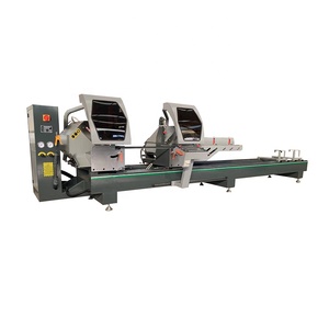 Machine de <span class=keywords><strong>découpe</strong></span> automatique CNC à double tête pour <span class=keywords><strong>aluminium</strong></span>, scie à profilés de grande taille 550 mm pour ligne de production professionnelle de fenêtres et de portes - Product Image 2