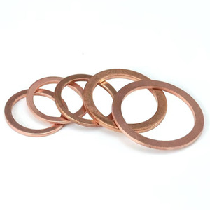 Đồng phẳng máy giặt loại Kit Metric niêm phong máy giặt DIN 7603 Rắn Đồng niêm phong Vòng đệm máy giặt - Product Image 5