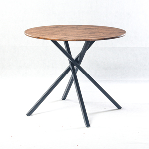 Thiết lập 8 4 với kính 6 vòng gỗ rắn Morden giá rẻ nhất gấp nhà bếp bảng phòng đặt 1 Hideaway ăn Bàn và ghế - Product Image 1