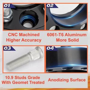 Entretoise de roue 8x170 CB124.9 avec alésage central pour F250/F350/Super Duty - Product Image 4