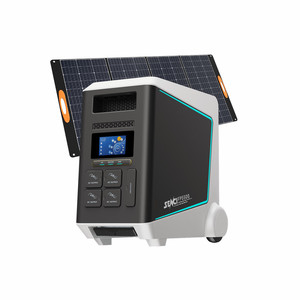 Station d'alimentation portable, capacité 1 kW, 2 kW, 3 kW, 5 kW, 5,5 kW, batterie au lithium LiFeP04, 110 V, 220 V, générateur solaire pour la maison - Product Image 4