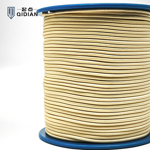 Chất Lượng Cao Apricot 8Mm Ban Nhạc Đàn Hồi Cao Su Mạnh Mẽ Polyester Độ Đàn Hồi Cao Sốc Dây Bungee Căng Chuỗi 2 5Mm Chất Lượng Cao - Product Image 2