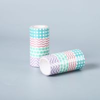 Ruban Washi Coréen pour Journal Créatif, Décoration et Cadeaux DIY – Rouleau Facile à Déchirer pour Agenda