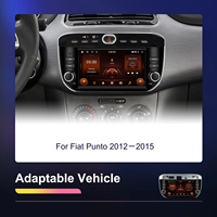 Podofo 7'' pour Fiat Punto 2012-2015 Autoradio Android 2+64 Go CarPlay Android Auto GPS WiFi BT FM RDS Logistique efficace
