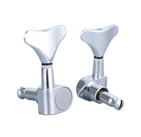 Accessoires de guitare en métal chromé moulé sous pression clés d'accordage pour chevilles d'accordage de guitare basse vente en gros