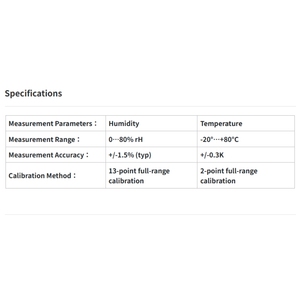 Sensor de Humedad de Precisión 0.5 RH nSens HT CSP para Servicios de Calibración - Product Image 2