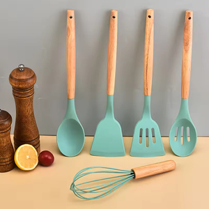 Ustensiles de cuisine en silicone de qualité alimentaire : Spatule, cuillère de cuisson résistante, spatule antiadhésive, spatule de retournement - Product Image 6