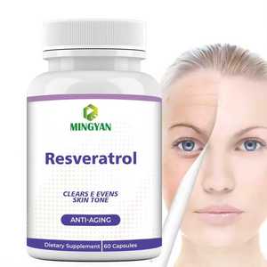 Trans-Resveratrol 1000mg, Extracto de Polygonum Cuspidatum 98% Puro para Apoyo Antioxidante, Salud de la Piel y Antienvejecimiento - Product Image 3