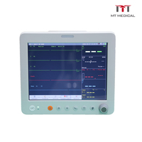 Monitor Multi-parameter Anestesi Hewan MT MEDICAL Presisi Tinggi Layar Sentuh TFT LCD 12,1 inci Merek VETCARE