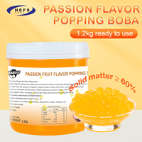 Hete Aanbieding 1,2kg Passievrucht Geïnfuseerde Popping Boba Bubble Tea Machine voor Melkthee Winkels en Drankbedrijven