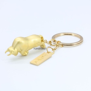 Wall Street Bronzo Bull <span class=keywords><strong>Portachiavi</strong></span> - Product Image 3