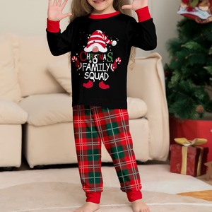 New Plaid Alphabet Parent-Child Printed Homewear Pajama Christmas Pajamas <strong>Family</strong> Plus Size <strong>Clothing</strong> for Women Baby Girls <strong>Set</strong> - Product Image 6