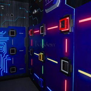 Juego Interactivo Digital con Luces LED para Desafíos de Coordinación Ojo-Mano y Formación de Equipos en Multijugador Inmersivo - Product Image 6