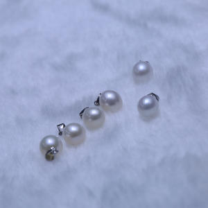 สร้อยคอมุกน้ำจืดรูปหยดน้ำ ขนาด 8.5-9.5 มม. ยี่ห้อ Zhuji พร้อมจี้เงินแท้ S925 ผู้ผลิตขายส่งสร้อยคอจี้คุณภาพ - Product Image 2