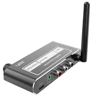 Récepteur audio D200 DAC HIFI 5.2 en alliage d'aluminium, convertisseur numérique-analogique coaxial, prise 3,5 mm AUX RCA, microphone, lecteur de clé USB, stéréo