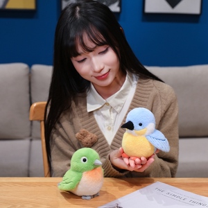 Lifelike <strong>Bird</strong> Stuffed Toys Desktop Ornamental Plushies Home Decoration Interesting Presents - Product Image 2