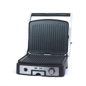 Rookloze Elektrische <span class=keywords><strong>Panini</strong></span> Broodrooster Sandwich Maker Persgrill Machine En Biefstuk Of Vlees Tafel <span class=keywords><strong>Top</strong></span> Barbecue En <span class=keywords><strong>Panini</strong></span> Pers - Product Image 2