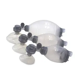 Réanimation pulmonaire néonatale Silicone infantile pédiatrique adulte sac Valve masque - Product Image 2