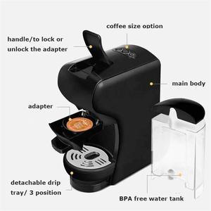 Cafetera Eléctrica Todo en Uno Multi-Cápsula para Café Molido NP DG, para Hogares y Hoteles - Product Image 1