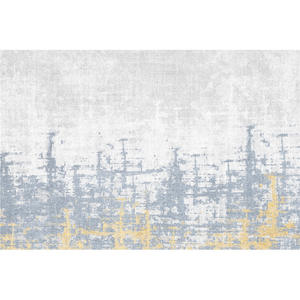 พรมปูพื้นลายเรขาคณิตสไตล์นอร์ดิก รูปทรงสี่เหลี่ยมผืนผ้า ทำจากเส้นใยโพลีเอสเตอร์ กันลื่น เหมาะสำหรับห้องนั่งเล่น - Product Image 4