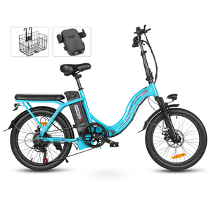 Stock CY20 SAMEBIKE usine 20 pouces petit 36V 12Ah batterie amovible 350w moteur ebike électrique ville cadre en acier vélo adulte - Product Image 2