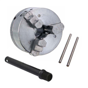 <span class=keywords><strong>Mandrin</strong></span> de perceuse en alliage de Zinc Z011, dispositif auto-centrant manuel à 3 mâchoires, pince avec 2 clés de <span class=keywords><strong>mandrin</strong></span> pour outil de Machine à <span class=keywords><strong>tour</strong></span> CNC, 10 pièces - Product Image 2