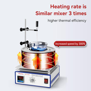 Agitador Magnético con Calefacción Pequeño, Mezclador con Calefacción, Baño de Agua y Aceite, Agitador Magnético - Product Image 5