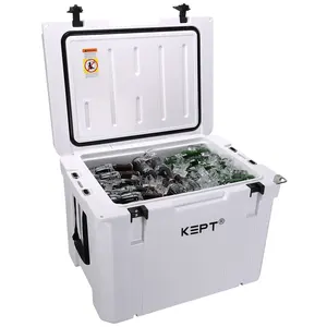 Prezzo di fabbrica personalizzato grande capacità 62L rotomolding cooler box picnic isolato ghiacciaia per bevande