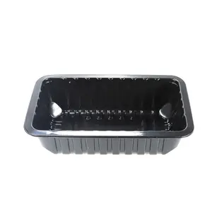 Rectangular PP PE Blister Sealable Thermoforming Plastic Industry Tray with Custom Size and Color