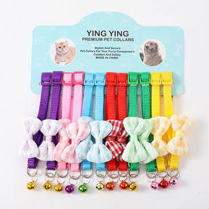 Paquete de 12 Corbatas de Seguridad para Perros Medianos y Gatos, Diseño Moderno y Lujoso, de Poliéster, con Diseño Sólido y Ajustable para el Cuello, en Empaque OEM - Product Image 3