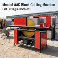 Machine de découpe manuelle de blocs AAC, scie à briques électrique pour la découpe de blocs de béton cellulaire