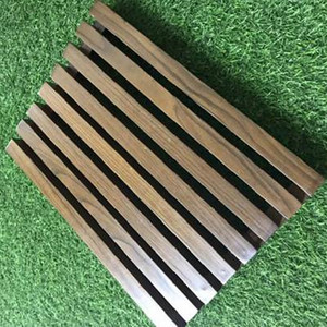 Tube En Aluminium De haute Qualité En Bois Profil Bon Look Métal Soleil Treillis Mur Écran de Façade - Product Image 3