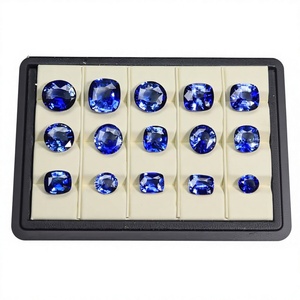 Lab Grown Blue Sapphire Gemstone Mix Shape Customize Size Loose Synthetic <b>Stone</b> Brilliant Cut Aini <b>Gems</b> Color Play/<b>Fire</b> - Product Image 3
