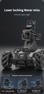 Voiture-tank télécommandée F06 avec caméra Wi-Fi, fonction de programmation, véhicule électronique sur chenilles, jouet éducatif pour enfants, robot RC, chargeur inclus - Product Image 6