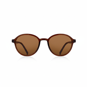 Gafas de sol vintage unisex marrón 1036 - Product Image 1