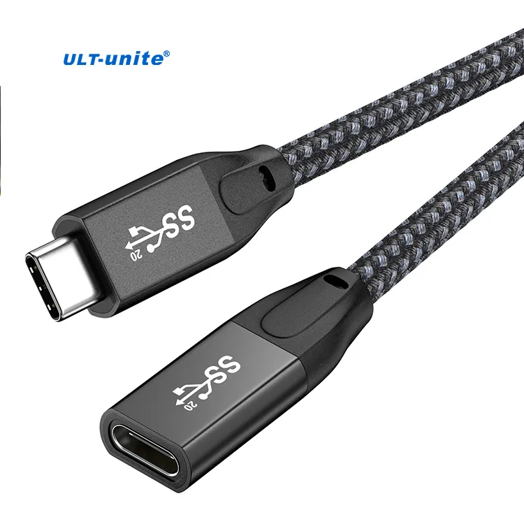 ULT-unite USB 3.1 Type C Extension Cable Male to Female USB C Extension Cable