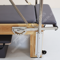Cama de Pilates Tmax de Madera de Roble con Torre Completa de Acero Inoxidable, Resistente para Uso Comercial, Precio de Fábrica
