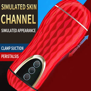 Weicher und realistischer Vaginal Channel Aircraft Cup Tpe Penis Trainer Ganzkörper Wasserdichter männlicher Mastur bator Sexspielzeug für Jungen - Product Image 1